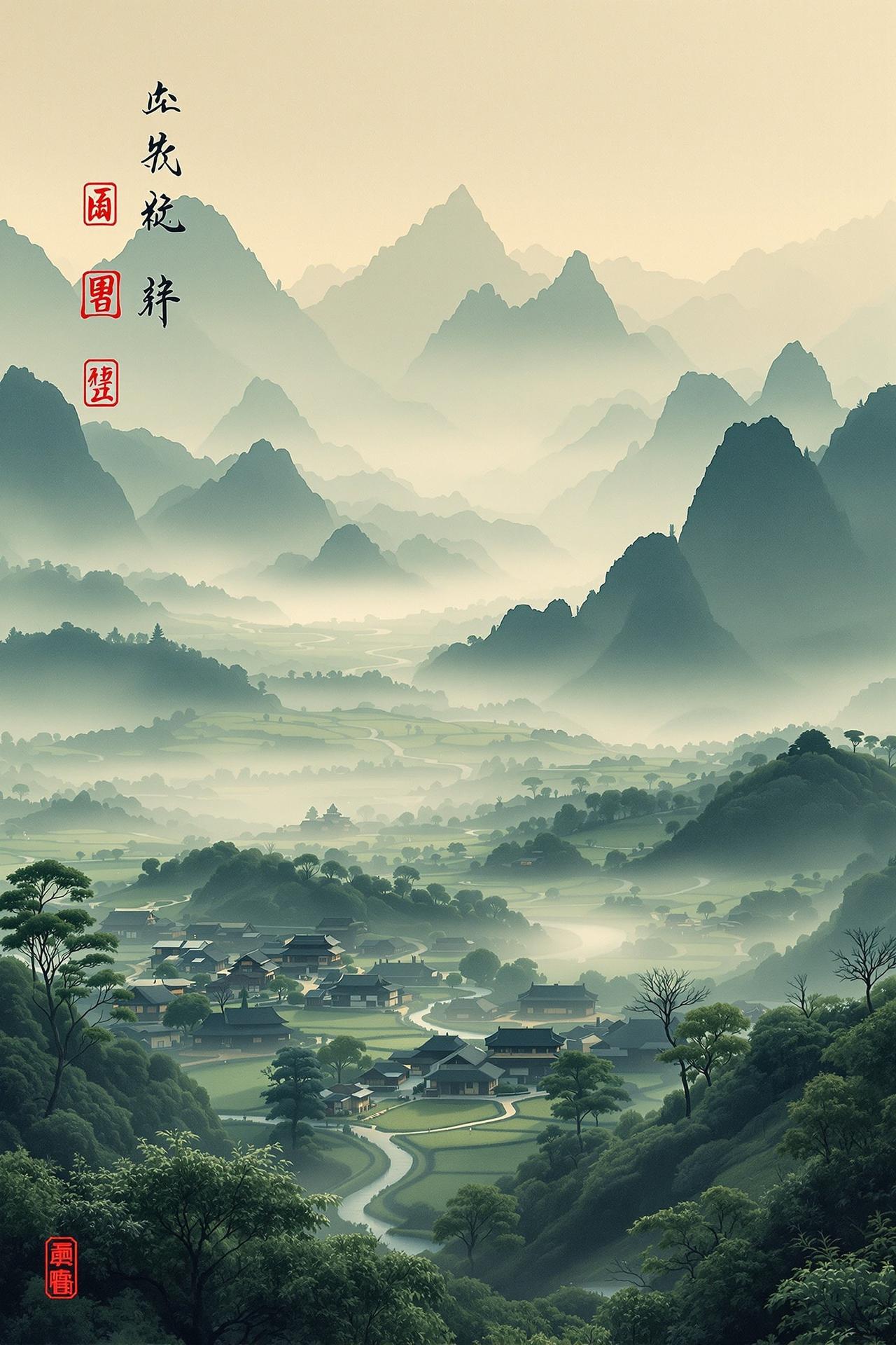 山河入梦 电影海报 | 影视h